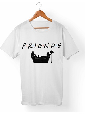 Muggkuppa Friends Çocuk Beyaz T-Shirt