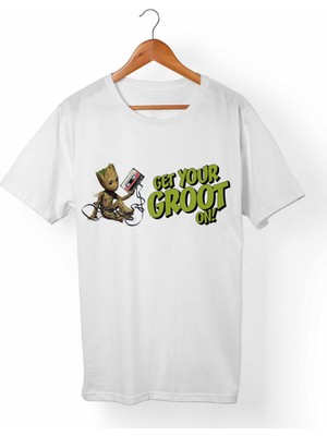 Muggkuppa I'm Groot Çocuk Beyaz T-Shirt