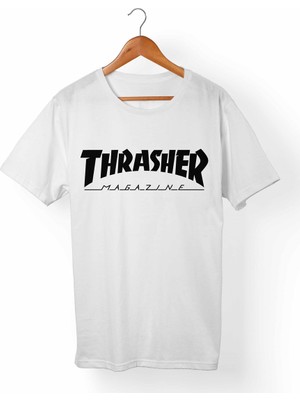 Muggkuppa Thrasher Çocuk Beyaz T-Shirt