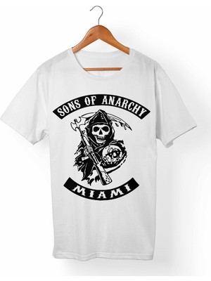 Muggkuppa Sons Of Anachy Çocuk Beyaz T-Shirt