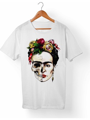 Muggkuppa Frida Kahlo Çocuk Beyaz T-Shirt