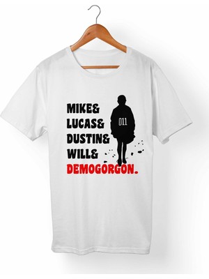 Muggkuppa Stranger Things Çocuk Beyaz T-Shirt