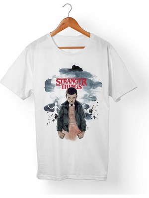 Muggkuppa Stranger Things Çocuk Beyaz T-Shirt