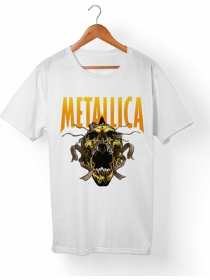 Muggkuppa Metallica Çocuk Beyaz T-Shirt