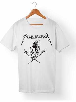 Muggkuppa Metallica Çocuk Beyaz T-Shirt