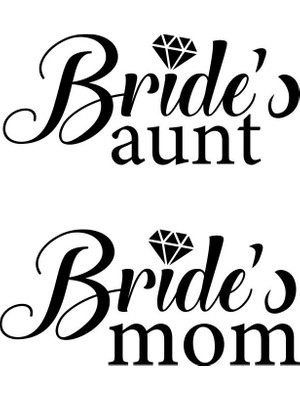 Flash Tattoos Bride's Mom Geçici Dövme