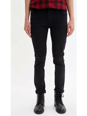 DeFacto Carlo Skinny Fit Dokuma Pantolon L3297AZ19AU