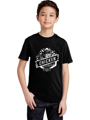 Tshirthane Pubg F*Ck Run Forest Run Erkek Çocuk T-Shirt