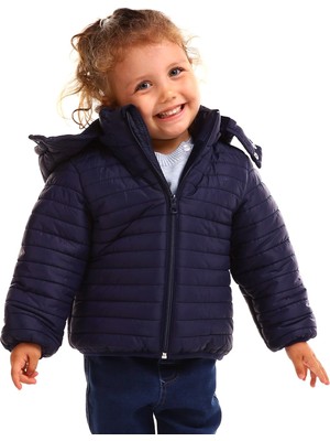 HelloBaby Kışlık Kapüşonlu Bebek Montu