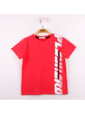 Toontoy Erkek Çocuk Playhard Baskılı T-shirt