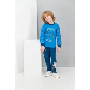 Astronot Space Team Cobalt Mavi Erkek Çocuk Pijama Takımı
