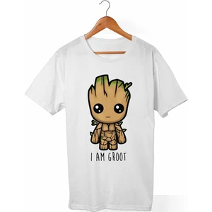 I'm Groot Çocuk Beyaz T-Shirt