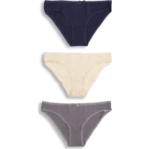 Kadın Düz 3 Lü Slip Külot 3138