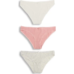 Kadın Düz 3 Lü Slip Külot 3138