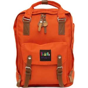 Kiremit Kemer Detaylı Cepli Sırt Çantası