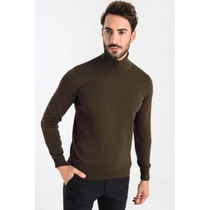 Balıkçı Yaka Erkek Triko Kazak