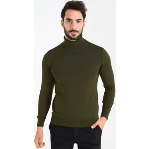 Balıkçı Yaka Erkek Triko Kazak