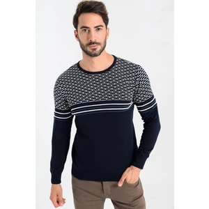 Bisiklet Yaka Erkek Triko Kazak