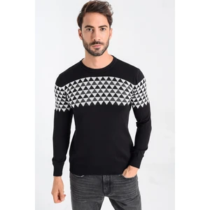 Bisiklet Yaka Erkek Triko Kazak