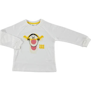 Bebek Winnie The Pooh Lisanslı Tiger Baskılı Sweatshirt