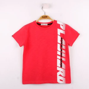 Erkek Çocuk Playhard Baskılı T-shirt