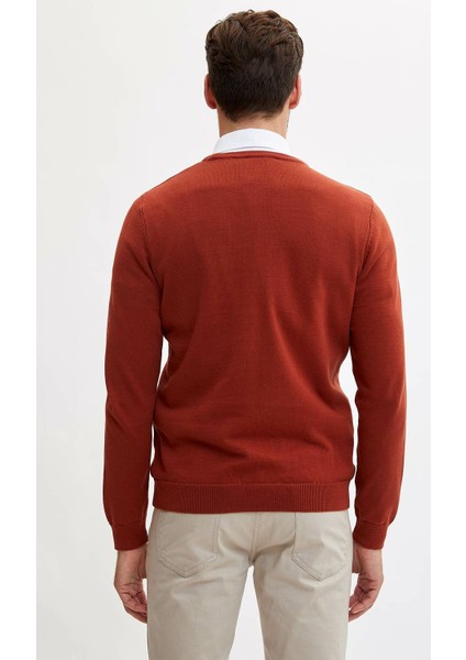 Basic Slim Fit Kazak L2631AZ19WN