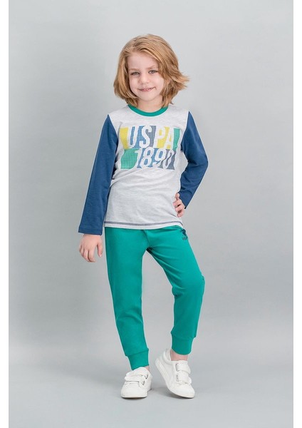 Lisanslı Karmelanj Erkek Çocuk Pijama Takımı