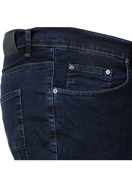 Büyük Beden Erkek Pantolon Kot Classics 19702 Koyu Mavi