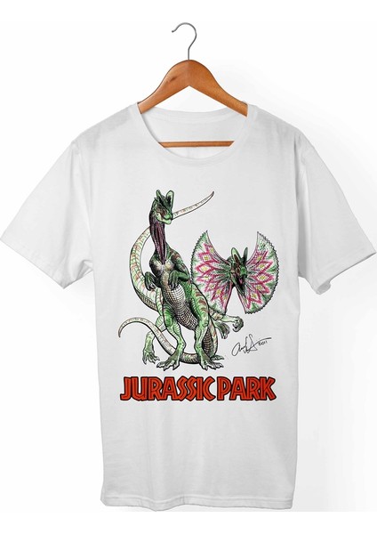 Jurassic Park Çocuk Beyaz T-Shirt