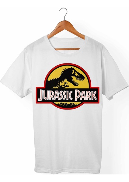 Jurassic Park Çocuk Beyaz T-Shirt