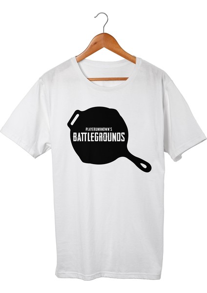 Pubg Çocuk Beyaz T-Shirt
