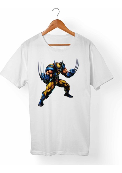 Wolverine Logan Çocuk Beyaz T-Shirt
