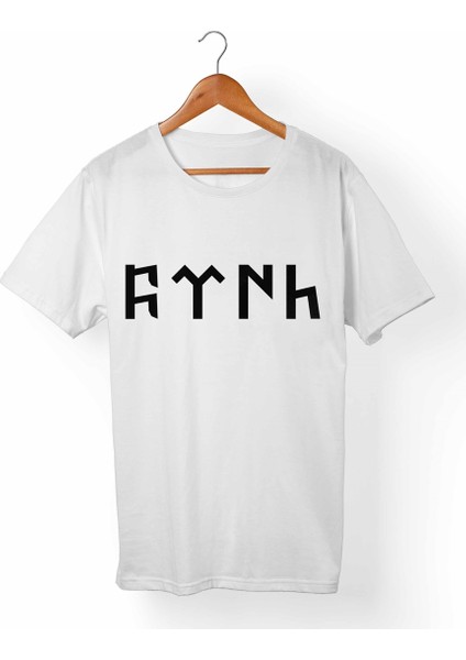 Ay Yıldız Türk-Bozkurt Çocuk Beyaz T-Shirt