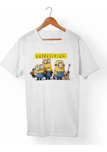 Minions Çocuk Beyaz T-Shirt