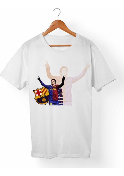 Messi Çocuk Beyaz T-Shirt