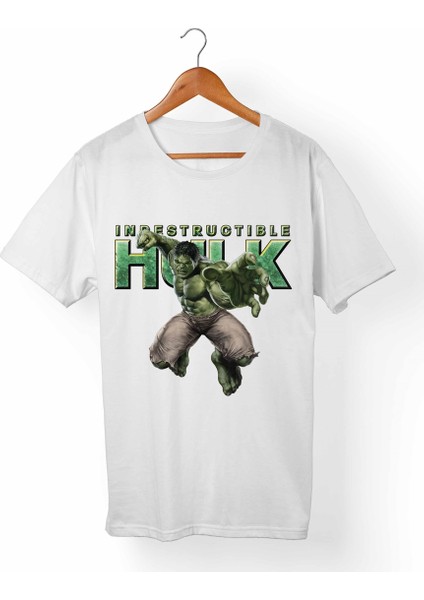 Hulk Çocuk Beyaz T-Shirt