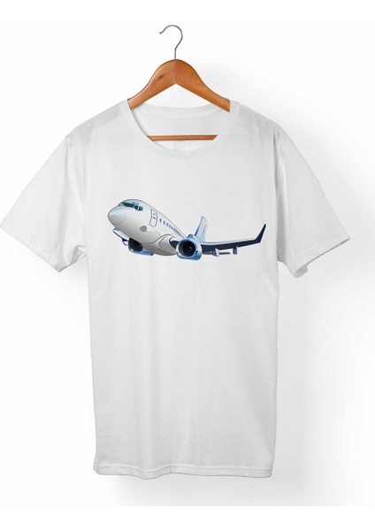 Uçak-Travel Çocuk Beyaz T-Shirt