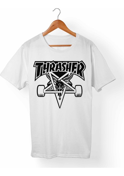 Thrasher Çocuk Beyaz T-Shirt