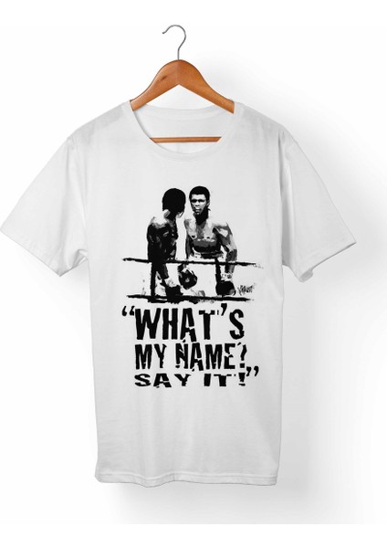Muhammed Ali Çocuk Beyaz T-Shirt