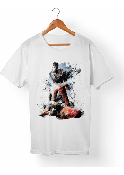 Muhammed Ali Çocuk Beyaz T-Shirt