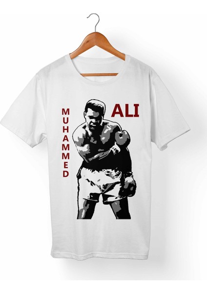 Muhammed Ali Çocuk Beyaz T-Shirt