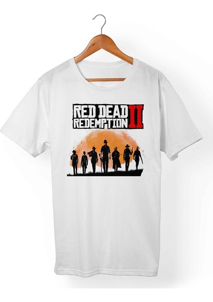 Red Dead Redemption Çocuk Beyaz T-Shirt