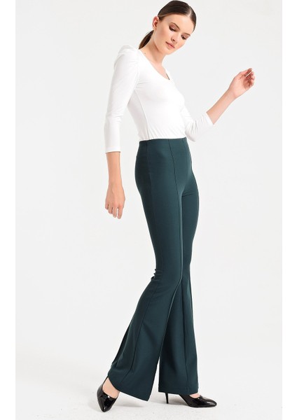 Kadın 2412 K.Yeşil Pantolon