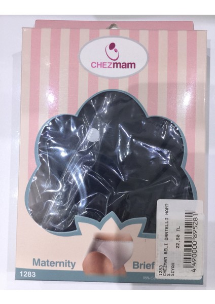 Chezmam Beli Dantelli Hamile Külot