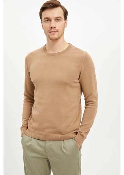 Basic Slim Fit Kazak L2631AZ19WN