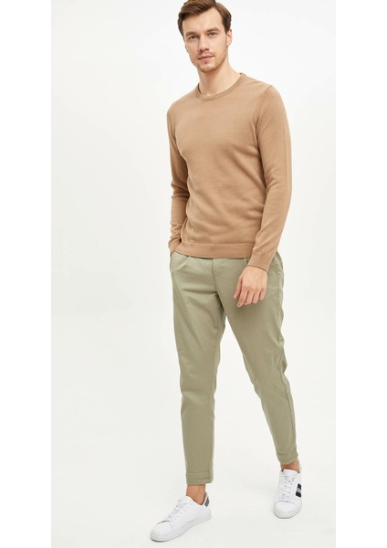 Basic Slim Fit Kazak L2631AZ19WN fiyatları