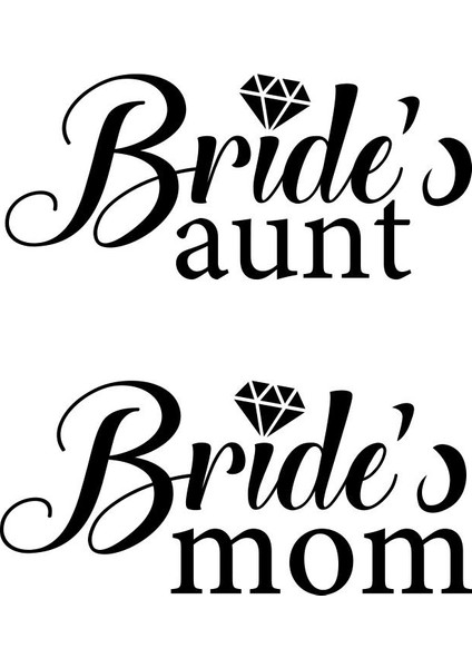 Bride's Mom Geçici Dövme