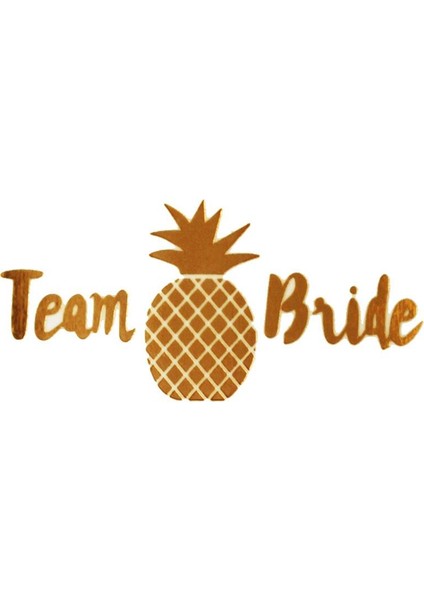 Ananas Team Bride Geçici Dövme