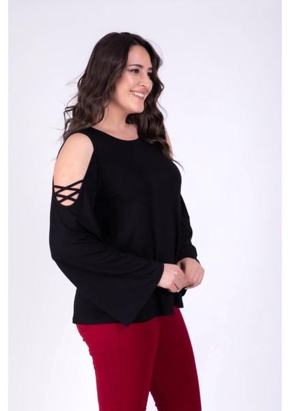 Omuzu Detaylı Bluz 34373 fiyatları