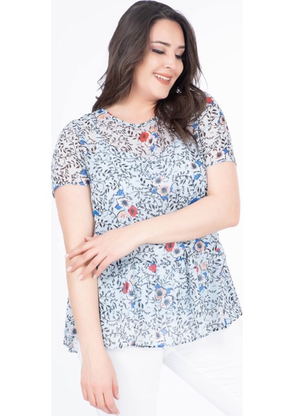 Astarlı Şifon Bluz 34630